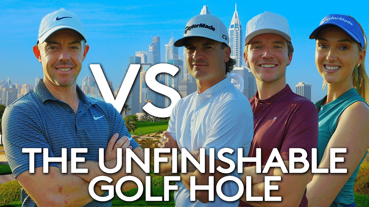 Rory McIlroy plays The Unfinishable Golf Hole vs. Mac Boucher, Ben Kruper & Sara Winter