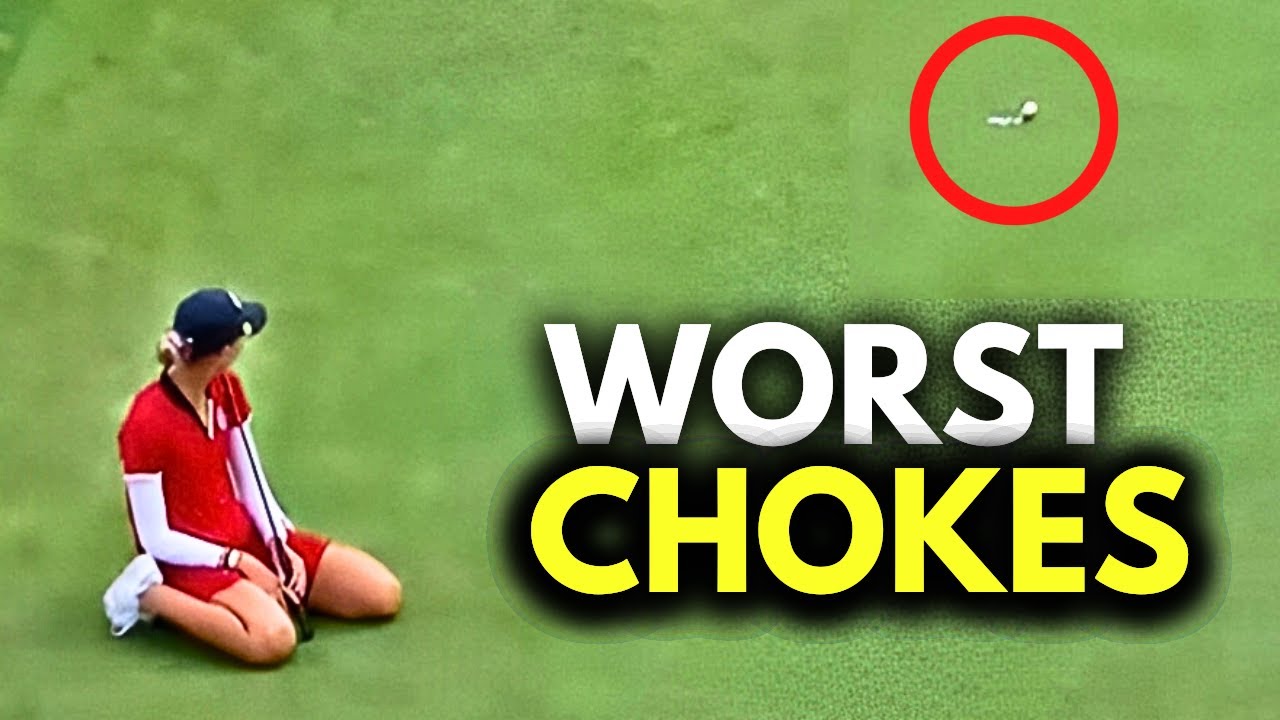 10 BIGGEST Chokes In Women's Golf History