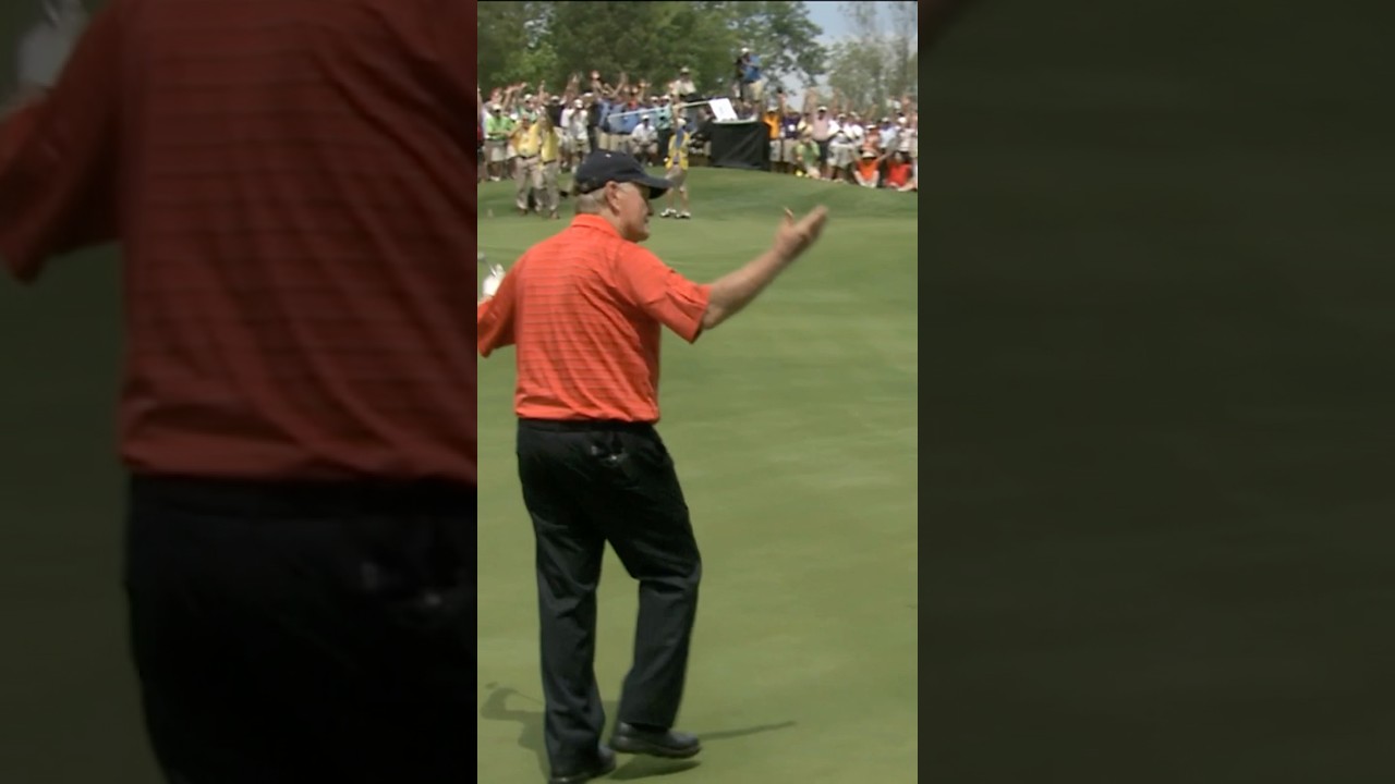 All-time moment with Jack Nicklaus and Johnny Miller 👏