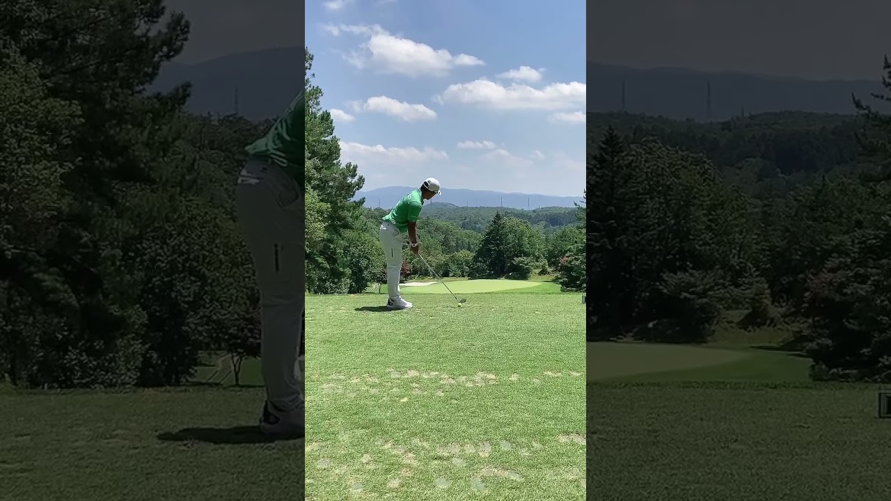 #宮里優作 プロ　第91回日本プロゴルフ選手権大会 2024 予選2日目　2024/7/5 #golf #ゴルフ #日本プロゴルフ選手権 #志野 OUT7番 #ティーショット #ショートホール