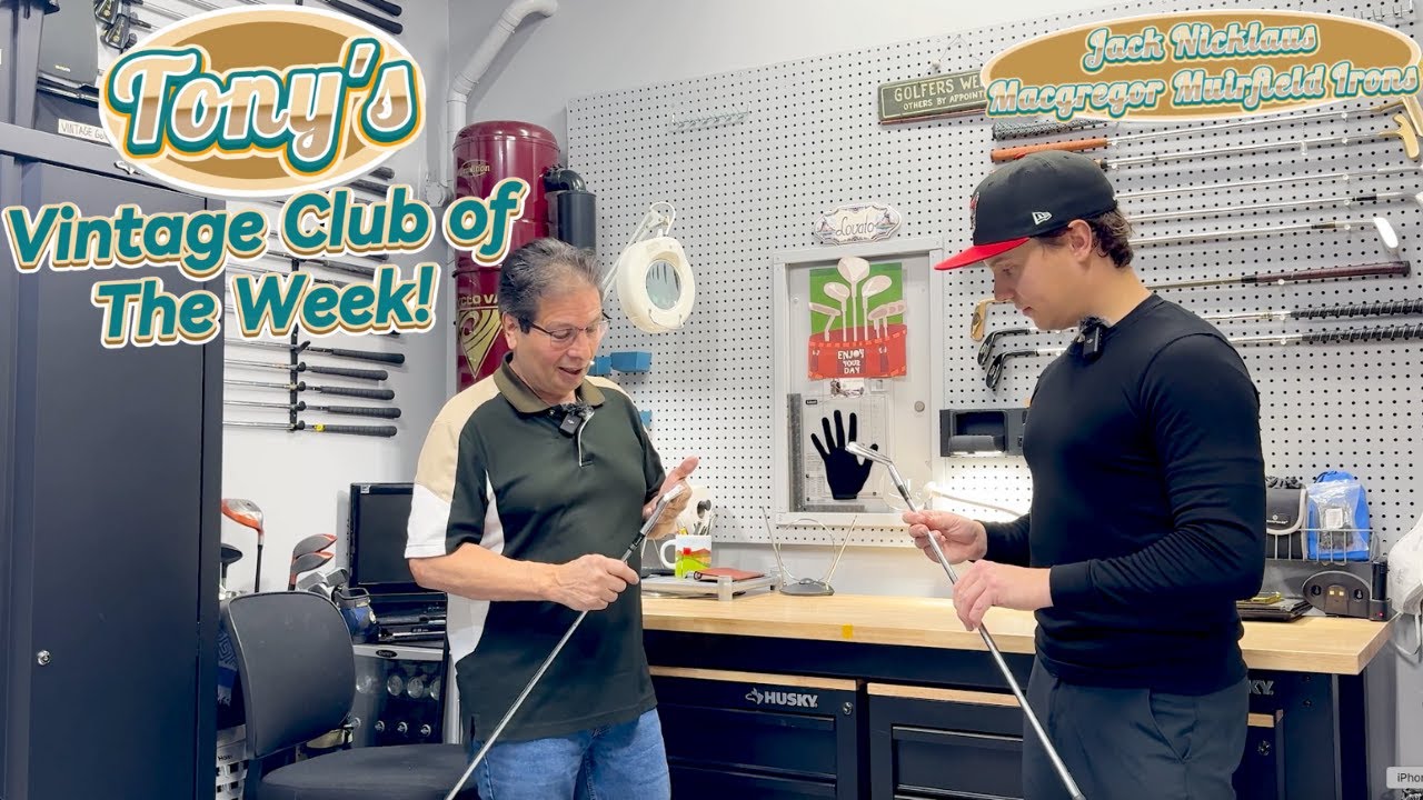 Vintage Club of the Week! Jack Nicklaus Muirfield Irons