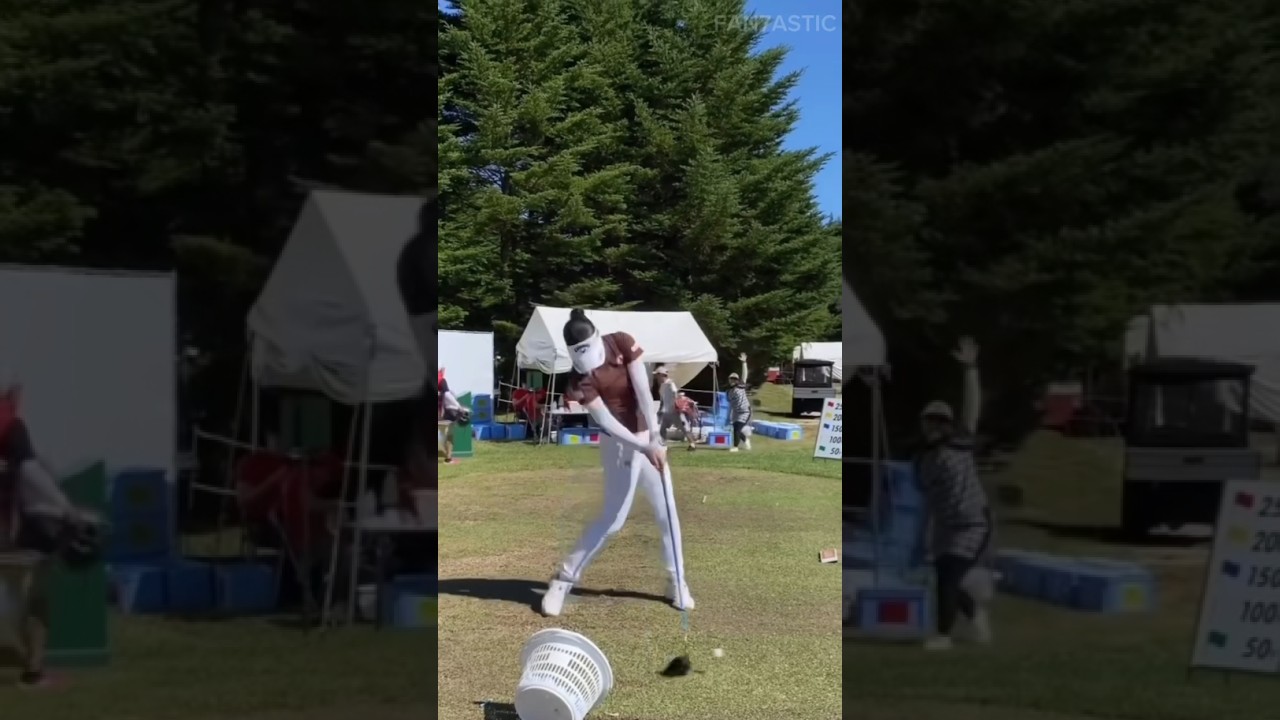 LPGA Japan Asuka Kashiwabara Golf Driver Swing