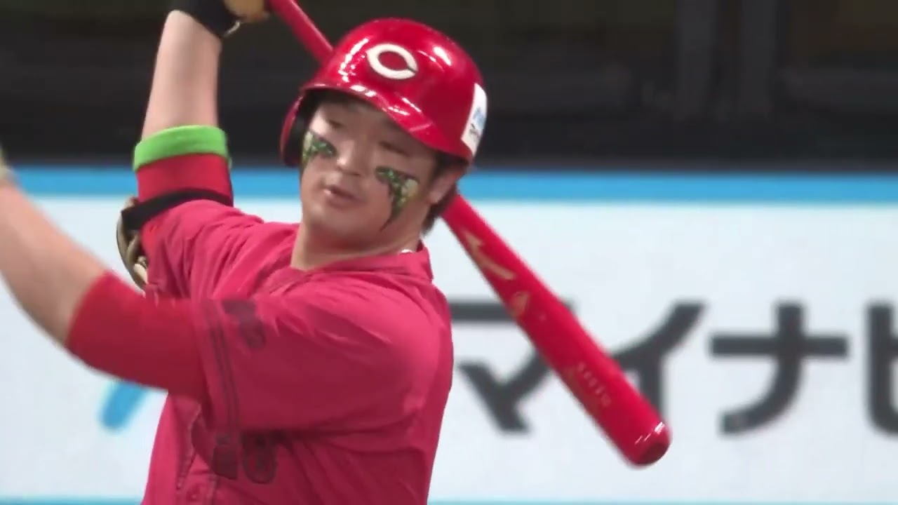 【二刀流返し】代打・床田寛樹投手がライト前ヒット！ -マイナビオールスターゲーム2024・第1戦-