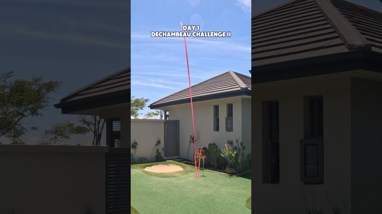Dechambeau Challenge II - Day 1 🏠⛳️