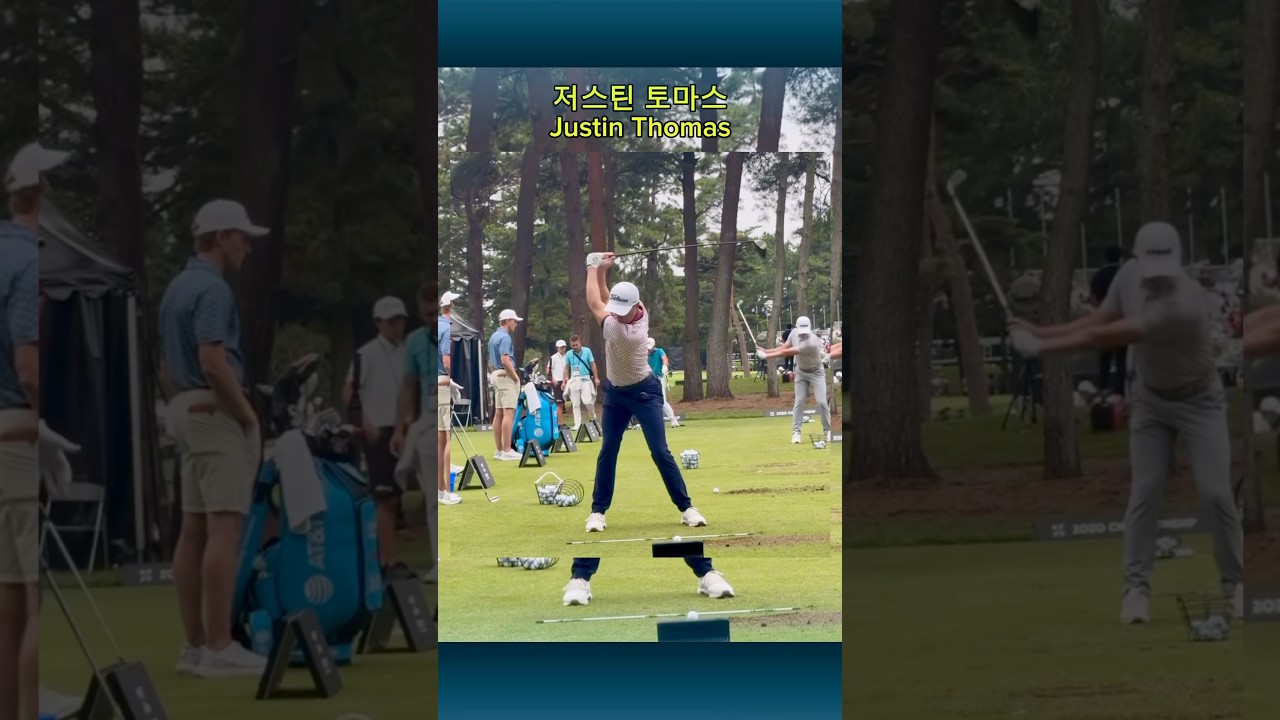 PGA_저스틴 토마스 이건 진심 진짜 리얼 매일 봐야함 진지하게 #golfswing #golf #Justin Thomas #pga #골프 #골린이 #viralshort