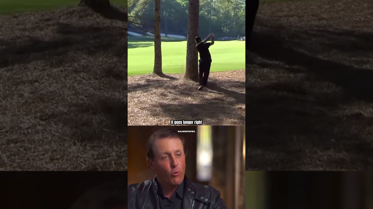 Phil Mickelson’s incredible story about the most famous shot of his career #golf