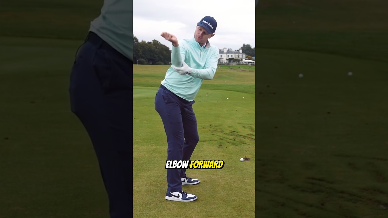 Justin Rose’s Downswing SECRET! 🔥🙌🏻 #golf #golfcoach #golfswing #golftips