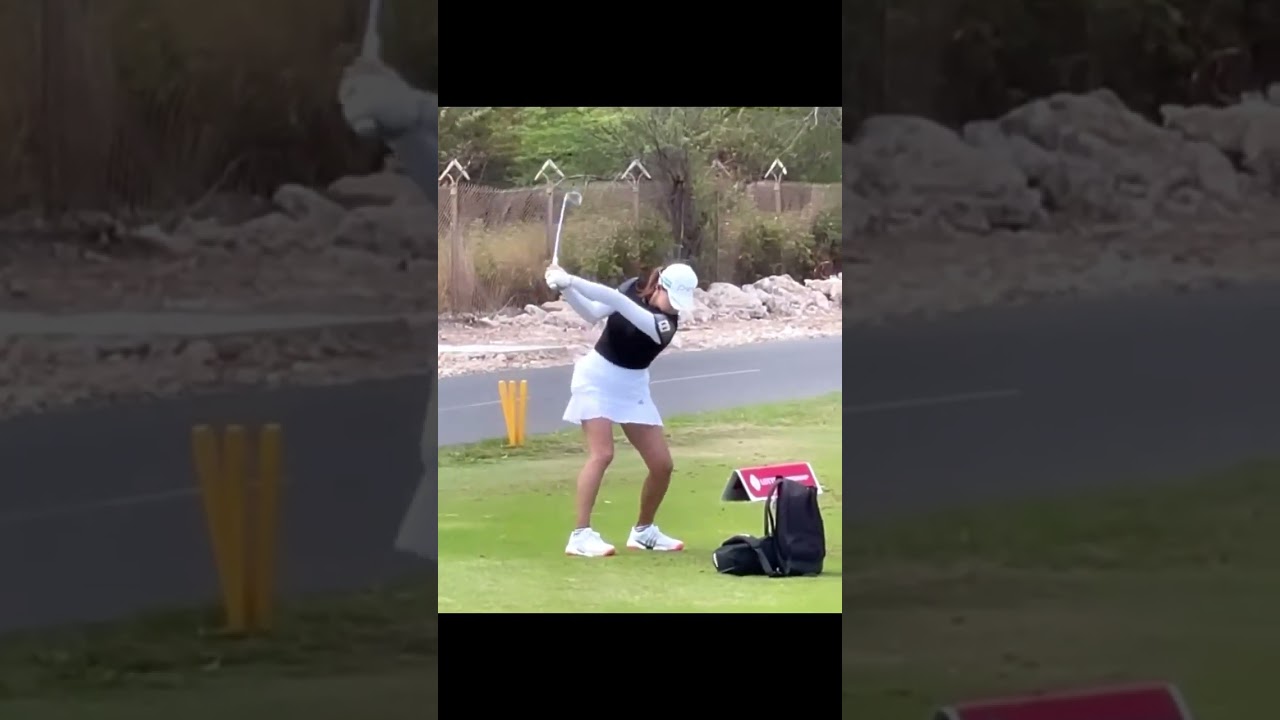 渋野日向子 Hinako Shibuno #golf #綺麗なスイング #ゴルフ #綺麗なスイング #ゴルフ #美しいスイング #美しいスイング #golfswing #美スイング