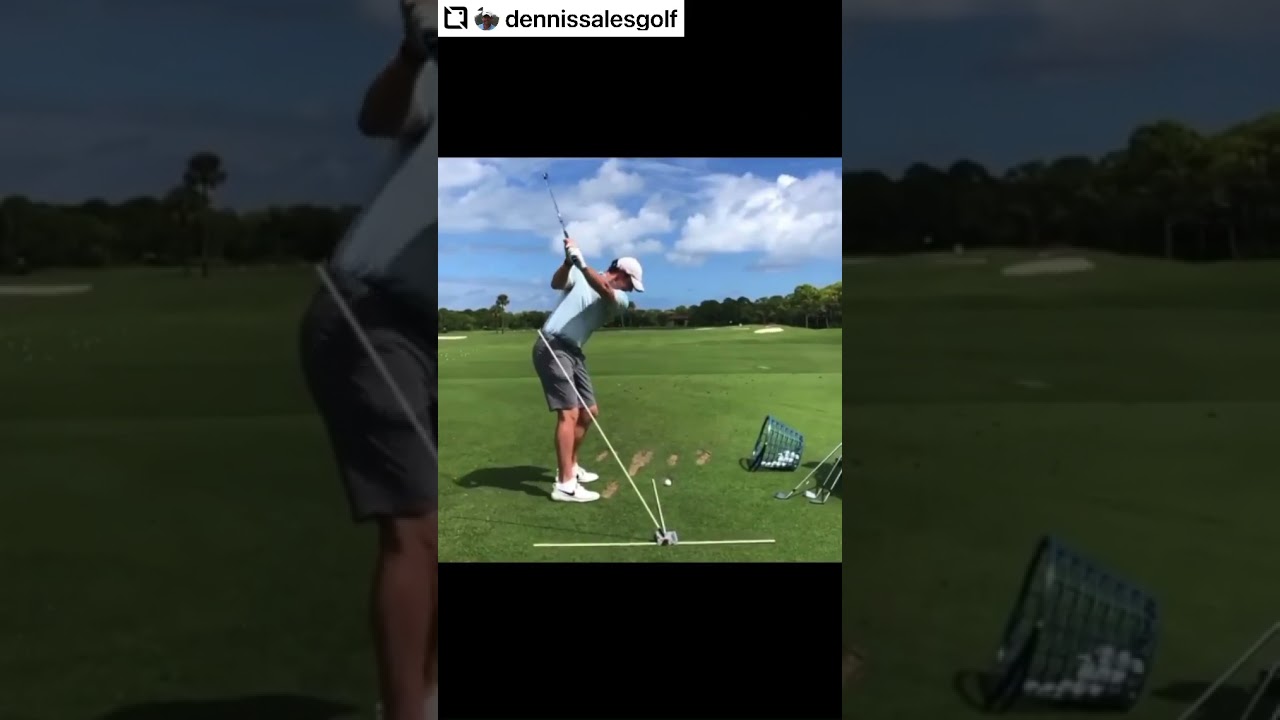 Rory Mcilroy shows us how … working with The Swing Plane Perfector 👊 Consistency & Accuracy