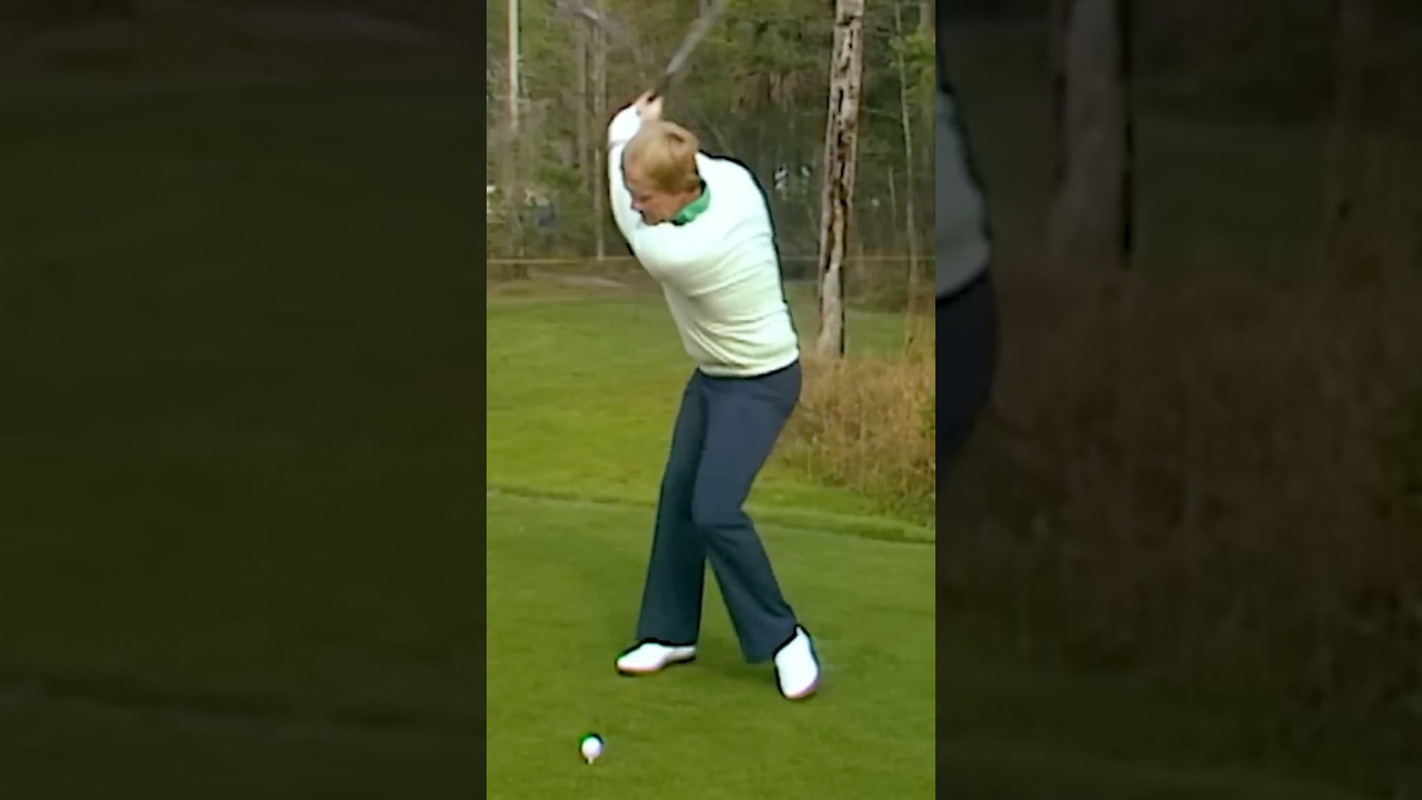 Jack Nicklaus' swing through the years 😮