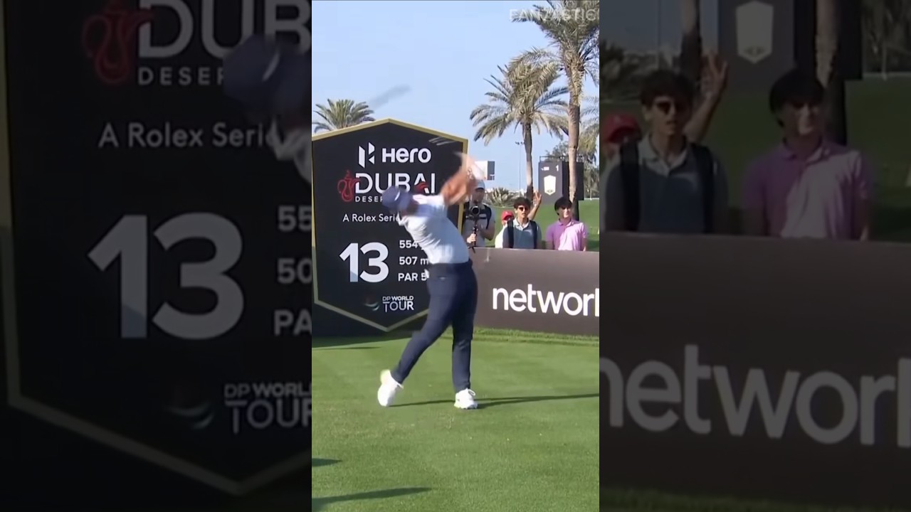 PGA Rory Mcilroy Golf Driver Swing & Slow Motion