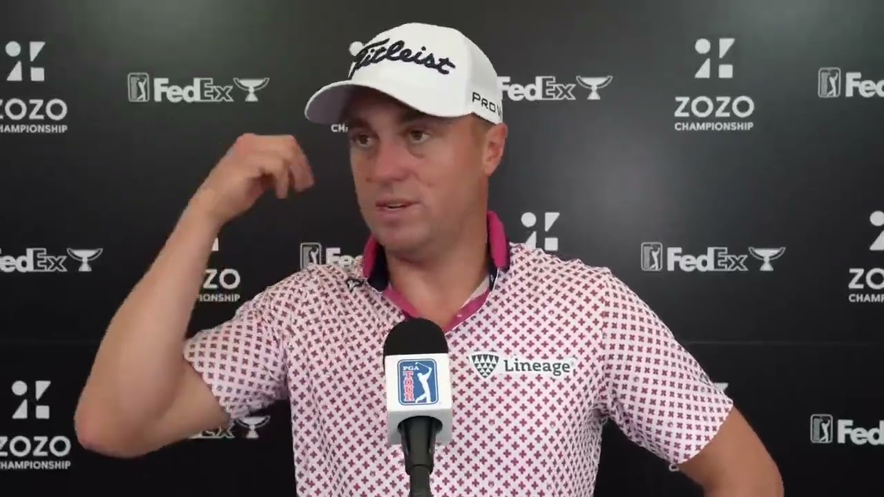Justin Thomas Thursday Flash Interview 2024 ZOZO CHAMPIONSHIP
