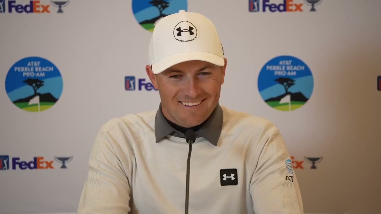 Jordan Spieth Discusses 2025 AT&T Pebble Beach Pro Am, Start of PGA Tour 2025 Schedule