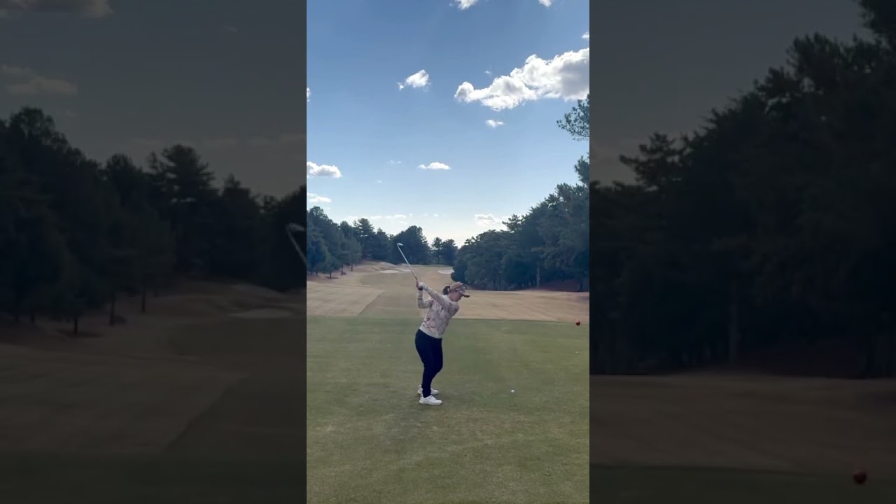 上田桃子 Momoko Ueda #golf #美しいスイング #ゴルフ #美しいスイング #ゴルフ #綺麗なスイング #綺麗なスイング #golfswing #美スイング