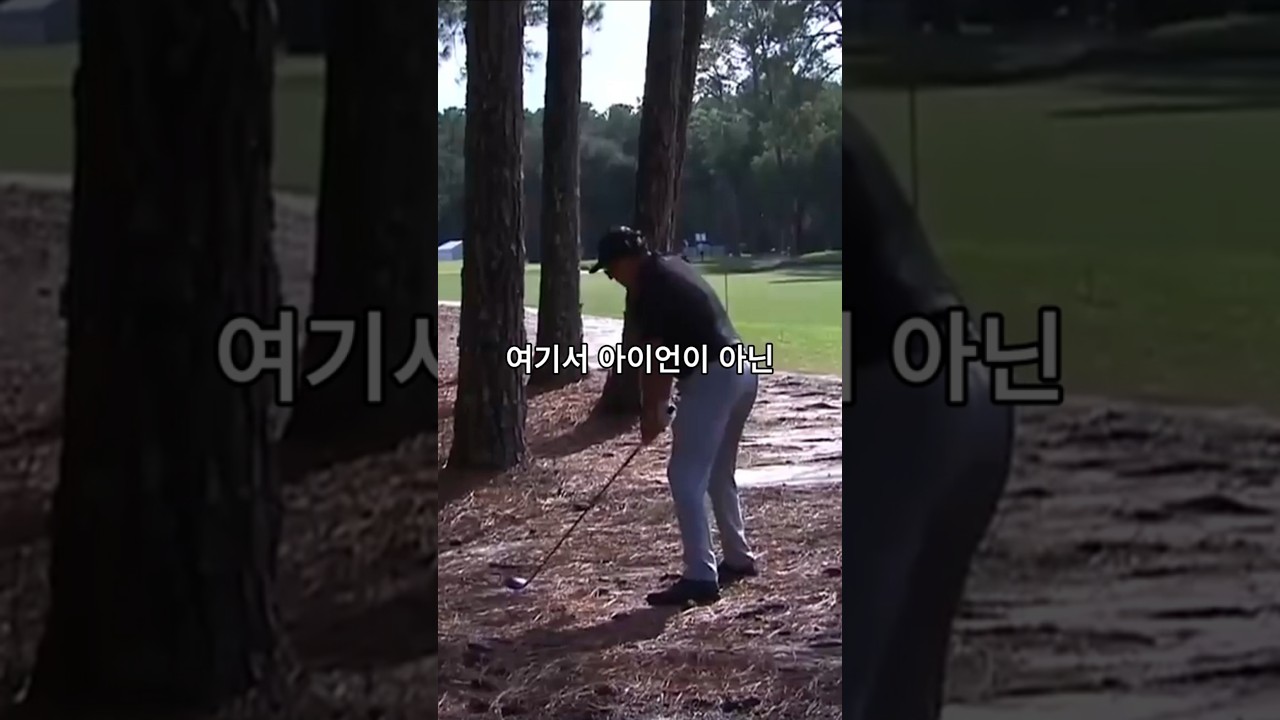 타이거 우즈 시대 2인자 필 미켈슨의 쇼맨쉽 #shorts #golf #골프