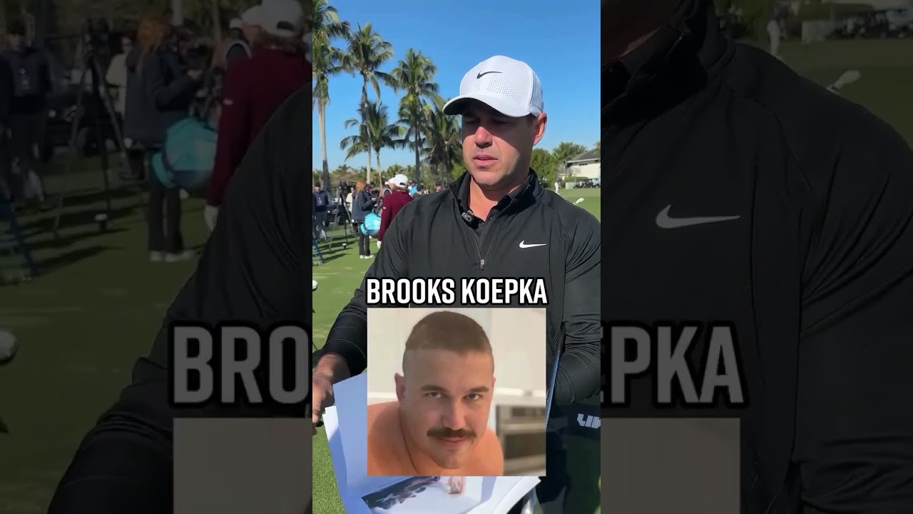 LIV golfers signing our favorite photos of them ✍️ #livgolf #shorts