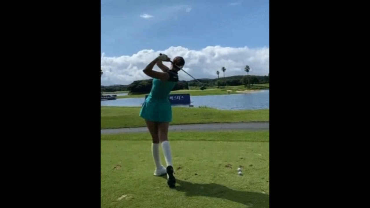 유현주 프로 스윙 모음..좋아요