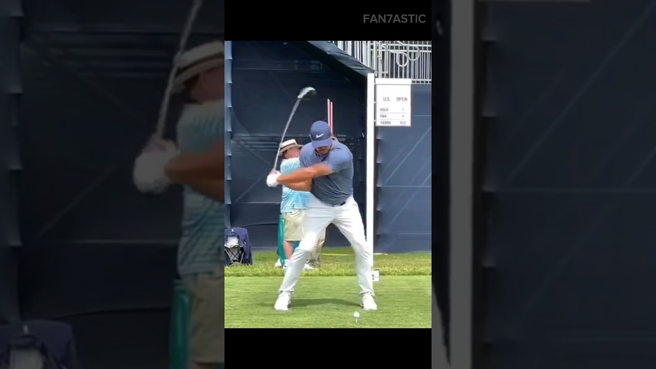 PGA Brooks Koepka Golf Driver Swing & Slow Motion