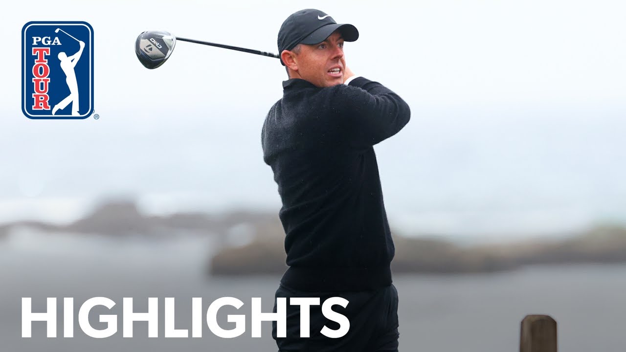 Rory McIlroy shoots 7-under 65 | Round 3 | AT&T Pebble Beach | 2025