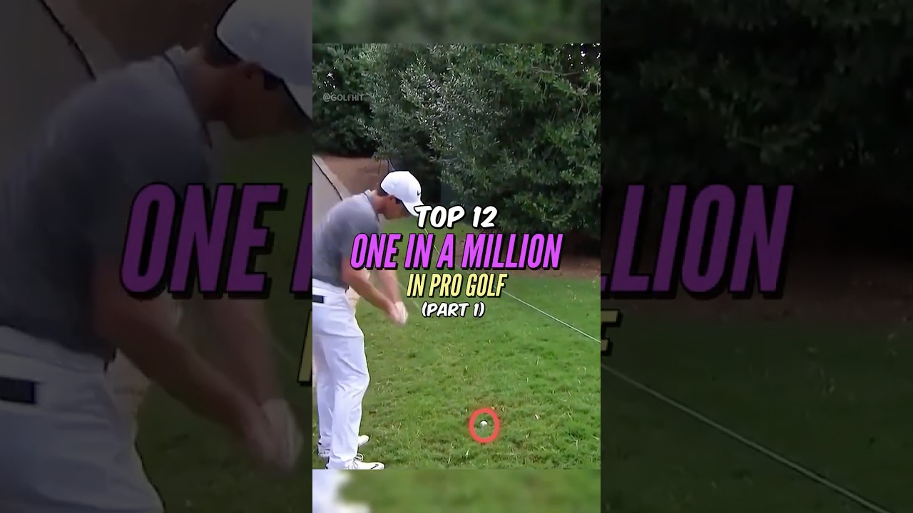 Top 12 One-In-A-Million Moments in Golf History | Part 1