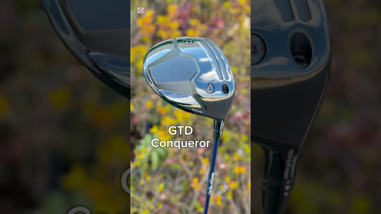 GTD Conquerorコンクワーラードライバー登場！#ゴルフ #ゴルフ女子 #ゴルフレッスン #ゴルフスイング #shortvideo