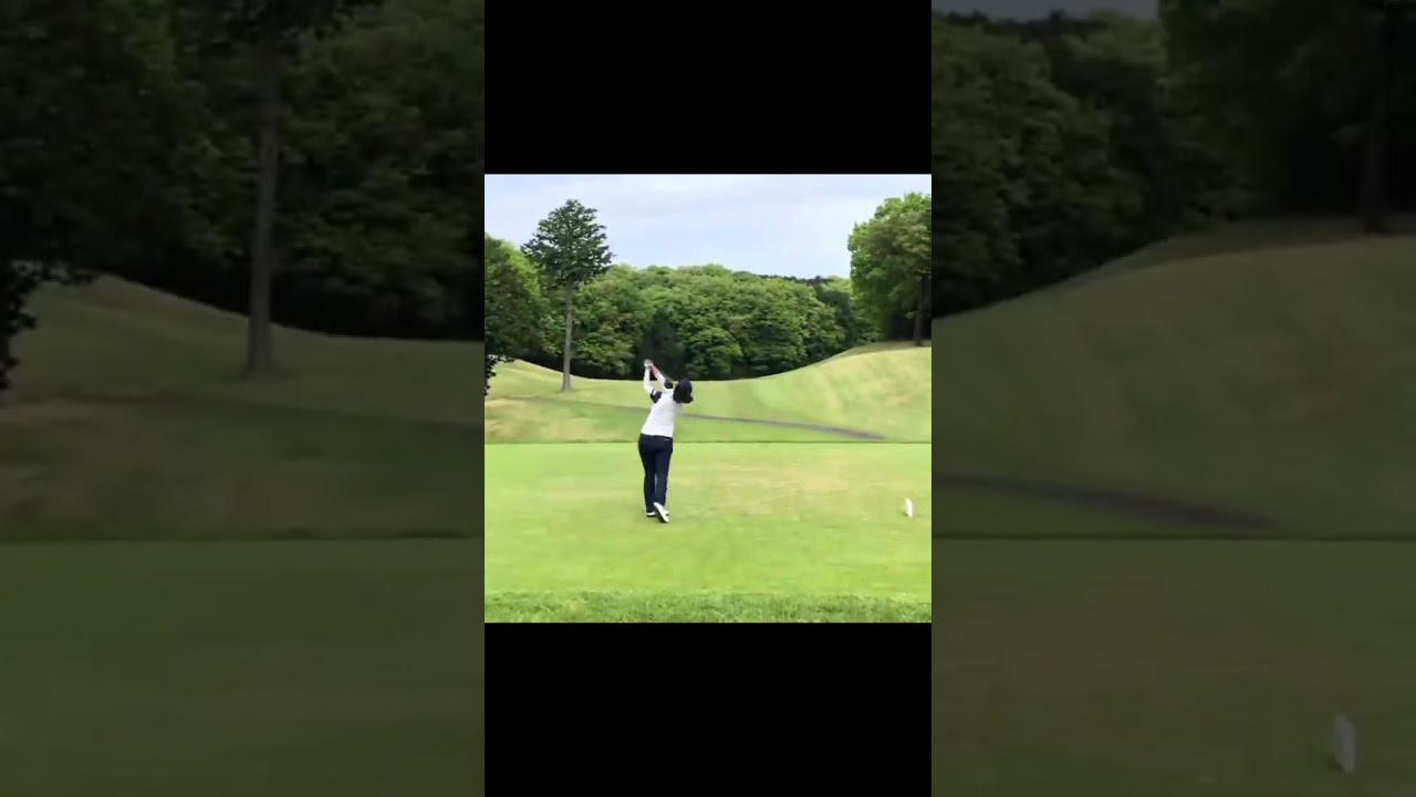 諸見里しのぶ Shinobu Moromizato #golf #美しいスイング #ゴルフ #美しいスイング #ゴルフ #綺麗なスイング #綺麗なスイング #golfswing #美スイング