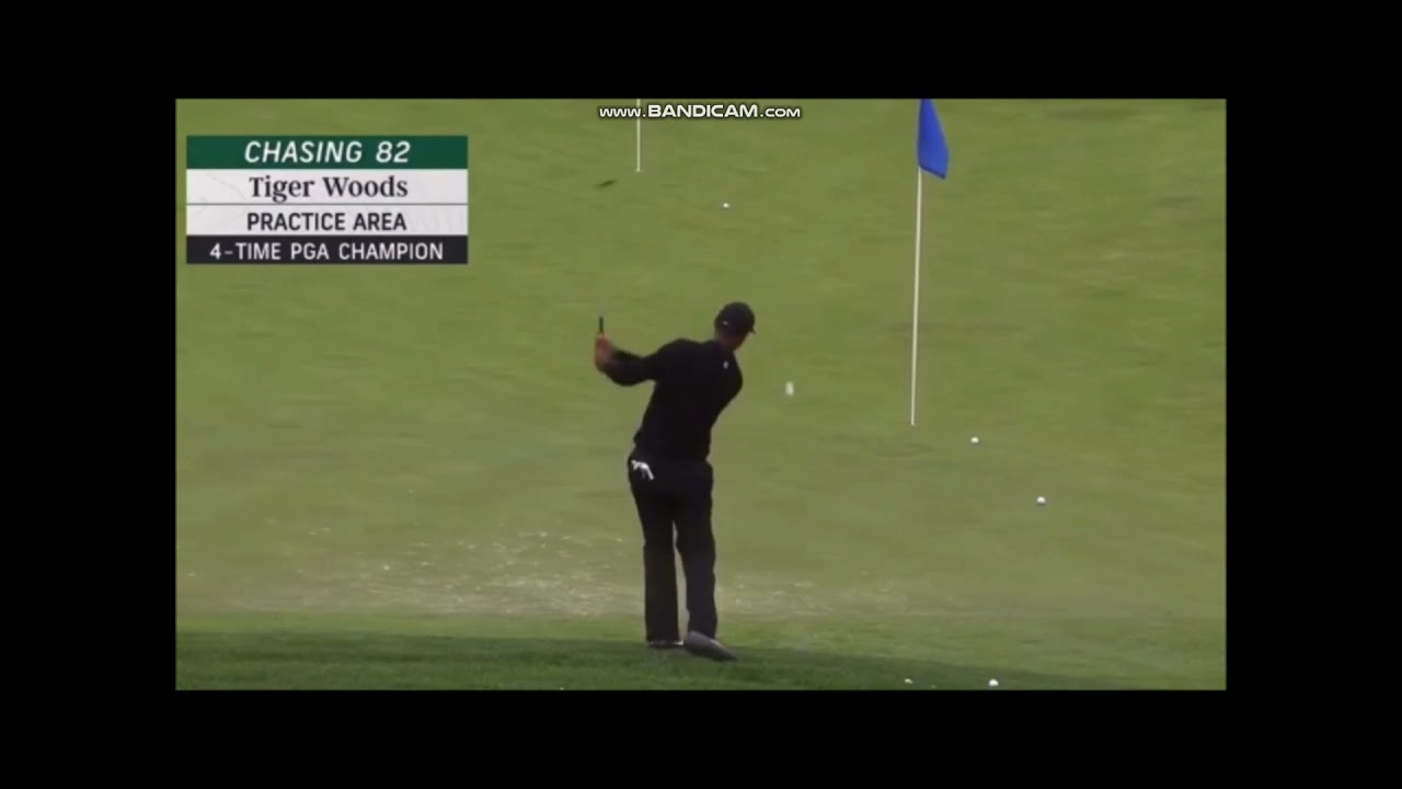 タイガー　寄せの練習