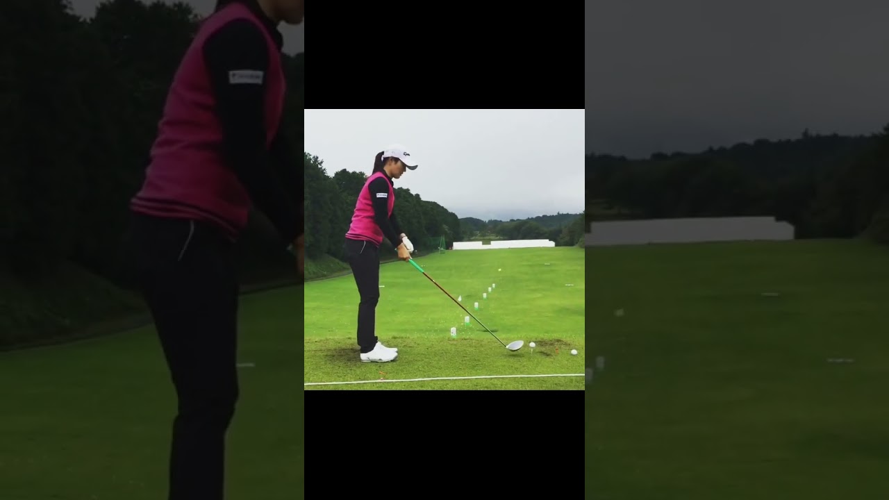 諸見里しのぶ Shinobu Moromizato #golf #美しいスイング #ゴルフ #美しいスイング #ゴルフ #綺麗なスイング #綺麗なスイング #golfswing #美スイング