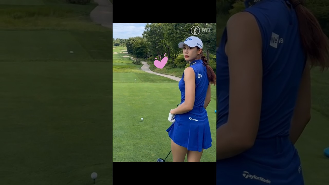 뒤돌 심쿵 ❤️  믿고보는 유현주프로 스윙