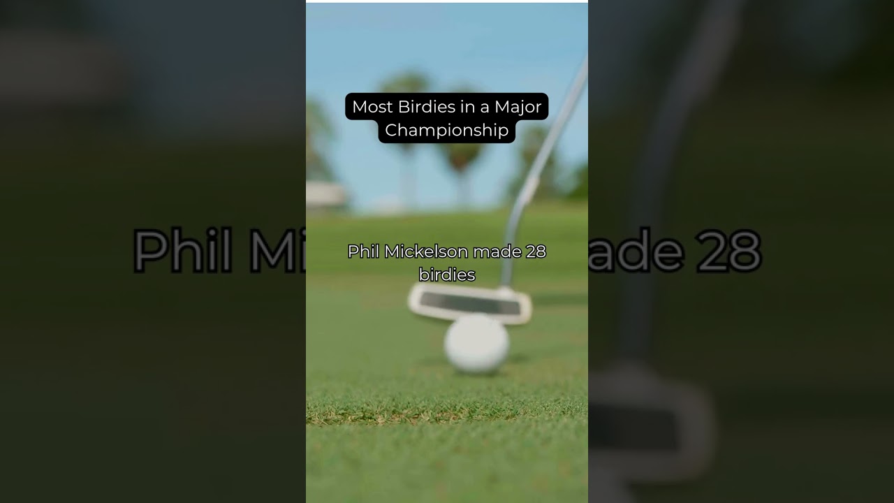 Breaking Records: Phil Mickelson's 28 Birdies at the 2004 Masters Tournament