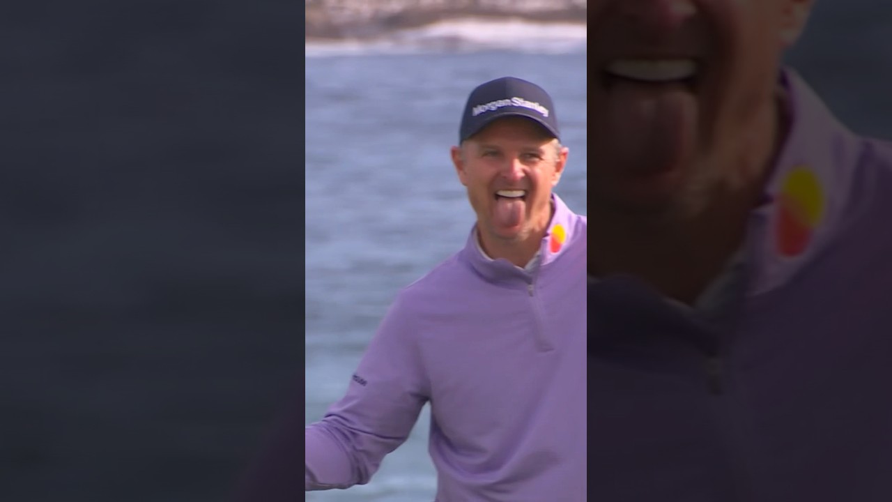 WALK-OFF eagle for Justin Rose 🔥