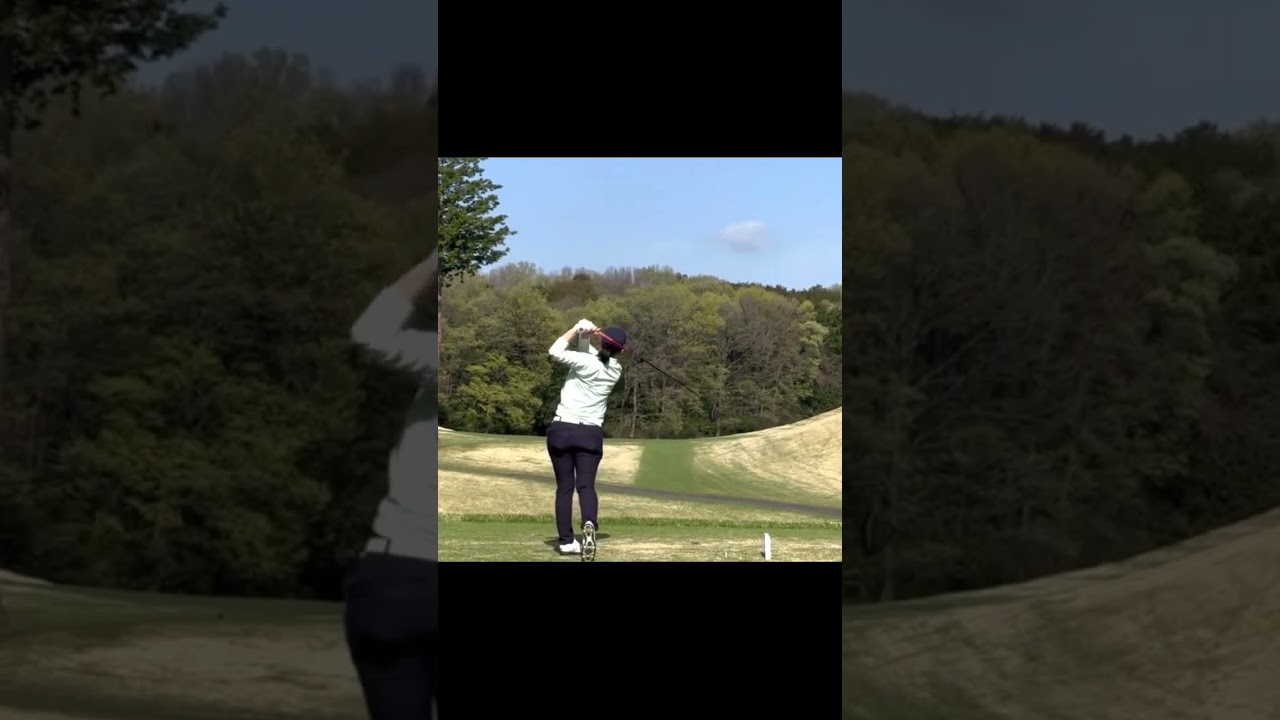 諸見里しのぶ Shinobu Moromizato #golf #美しいスイング #ゴルフ #美しいスイング #ゴルフ #綺麗なスイング #綺麗なスイング #golfswing #美スイング