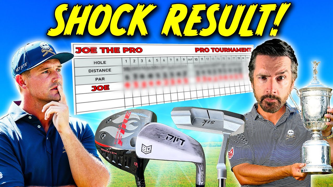 I Entered A Pro Event With Bryson DeChambeau's Clubs