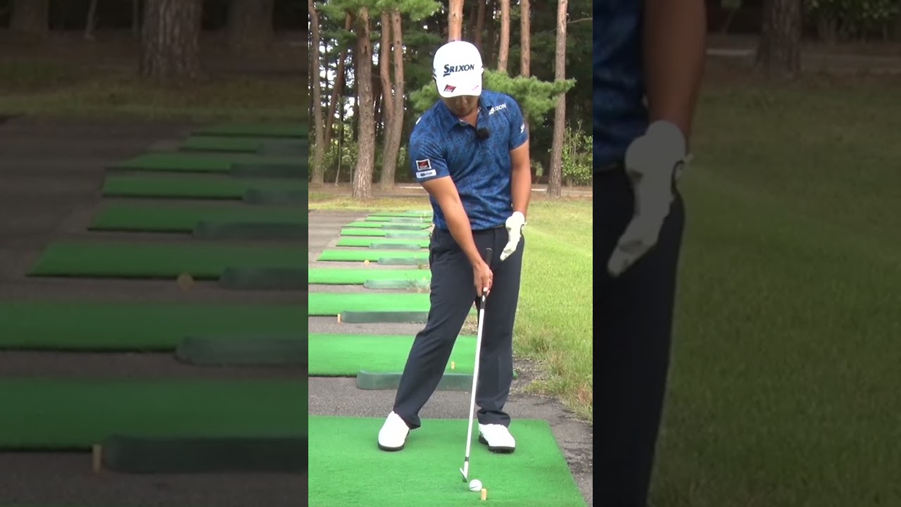 【正確なショット】大事なのは右手の感覚 #ゴルフレッスン #香妻陣一朗