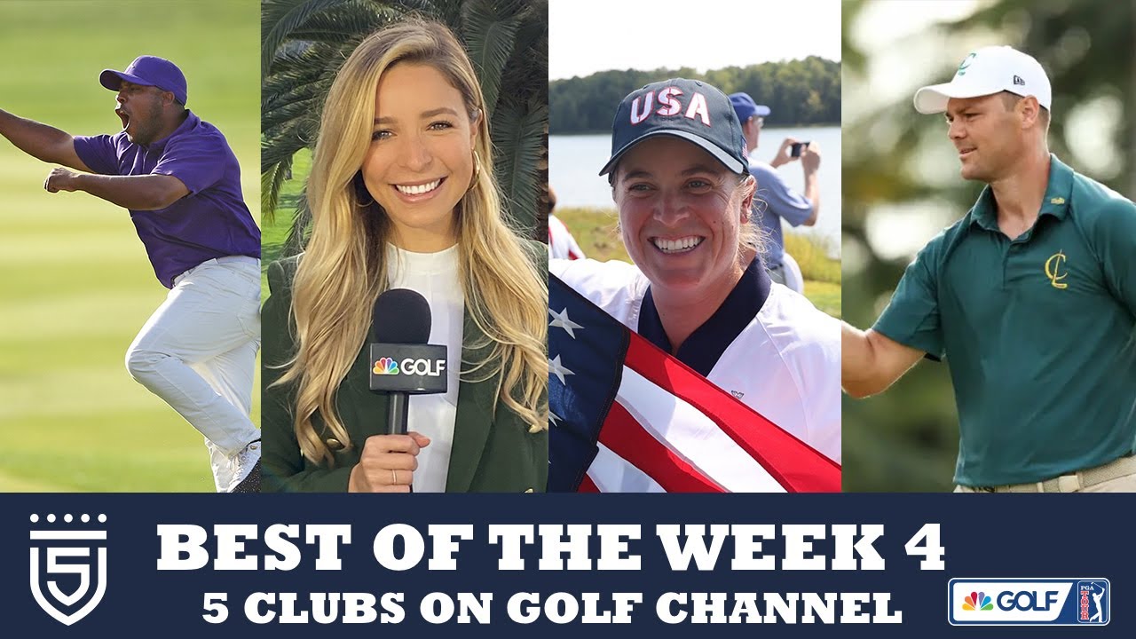 Best of the Week Show - Week 4 - 5 Clubs on Golf Channel