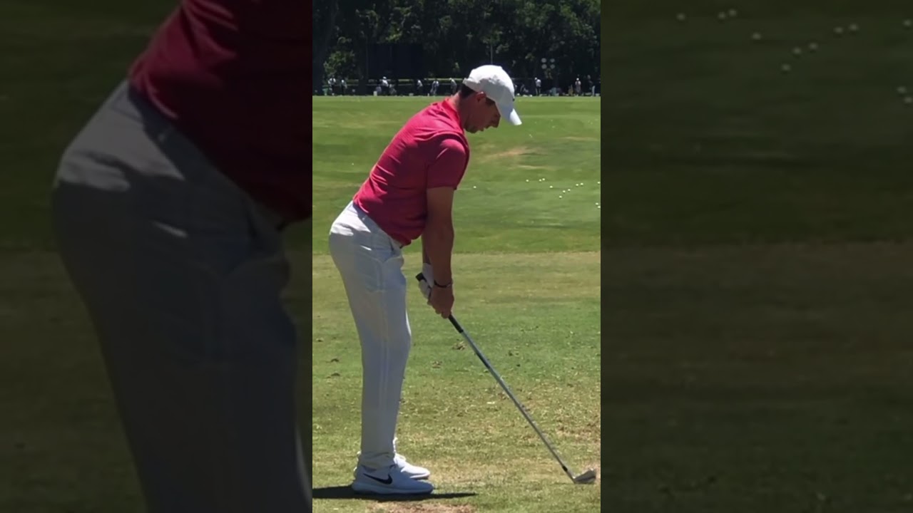 Rory McIlroy Long Iron Swing