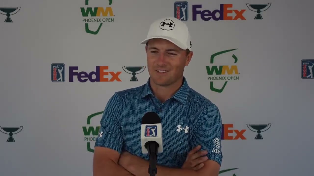 2025 WM Phoenix Open Jordan Spieth Thursday Flash Interview