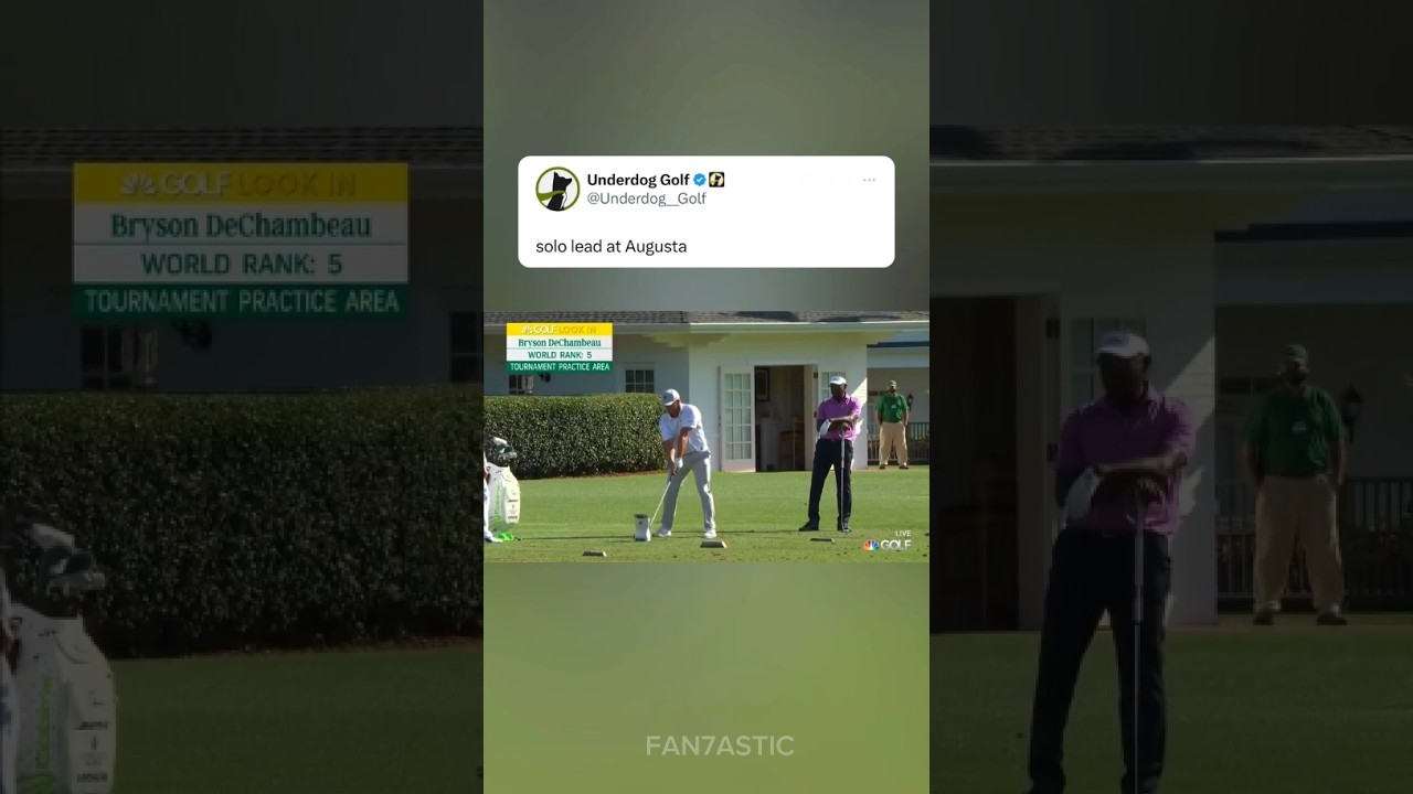 The day After Dechambeau ruined first round