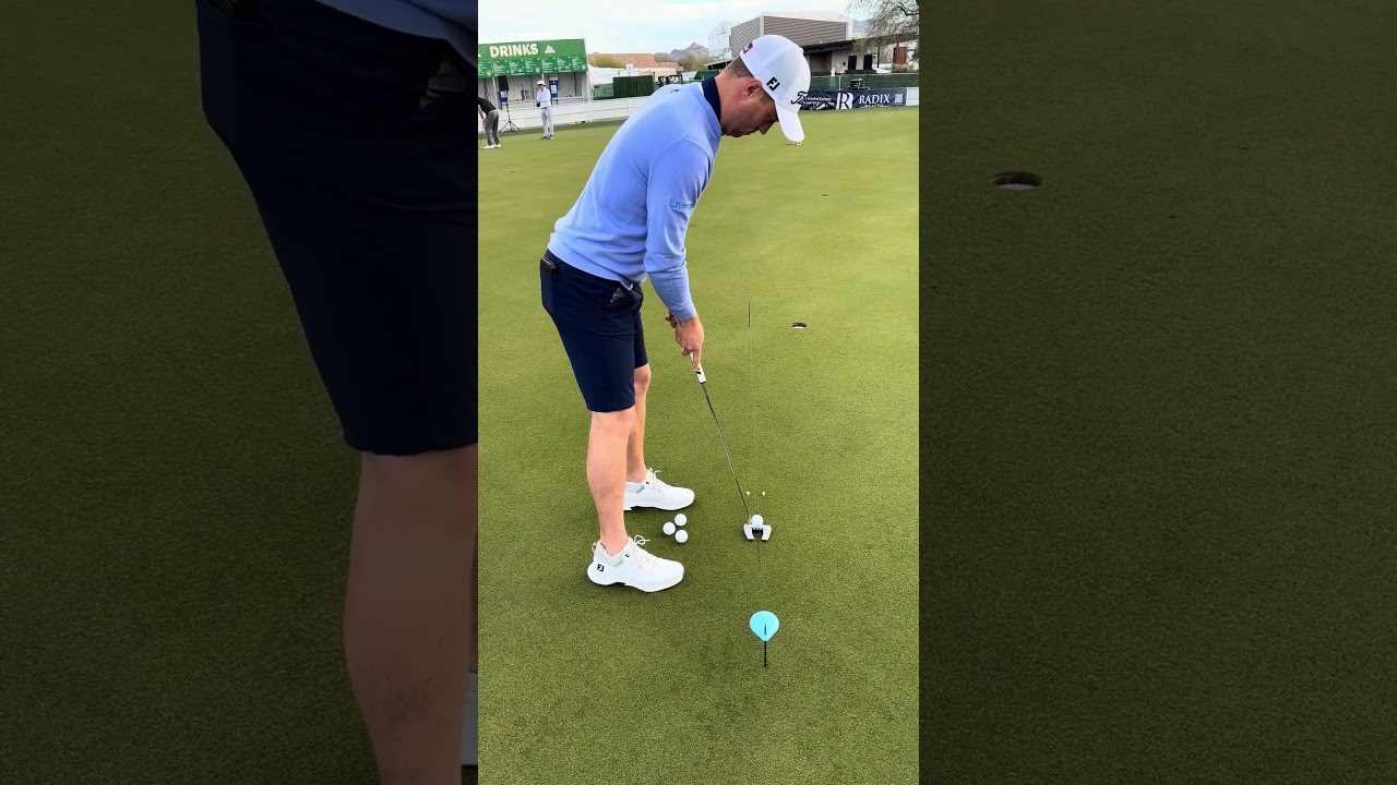 Justin Thomas Practices Ahead Of Waste Management Phoenix Open