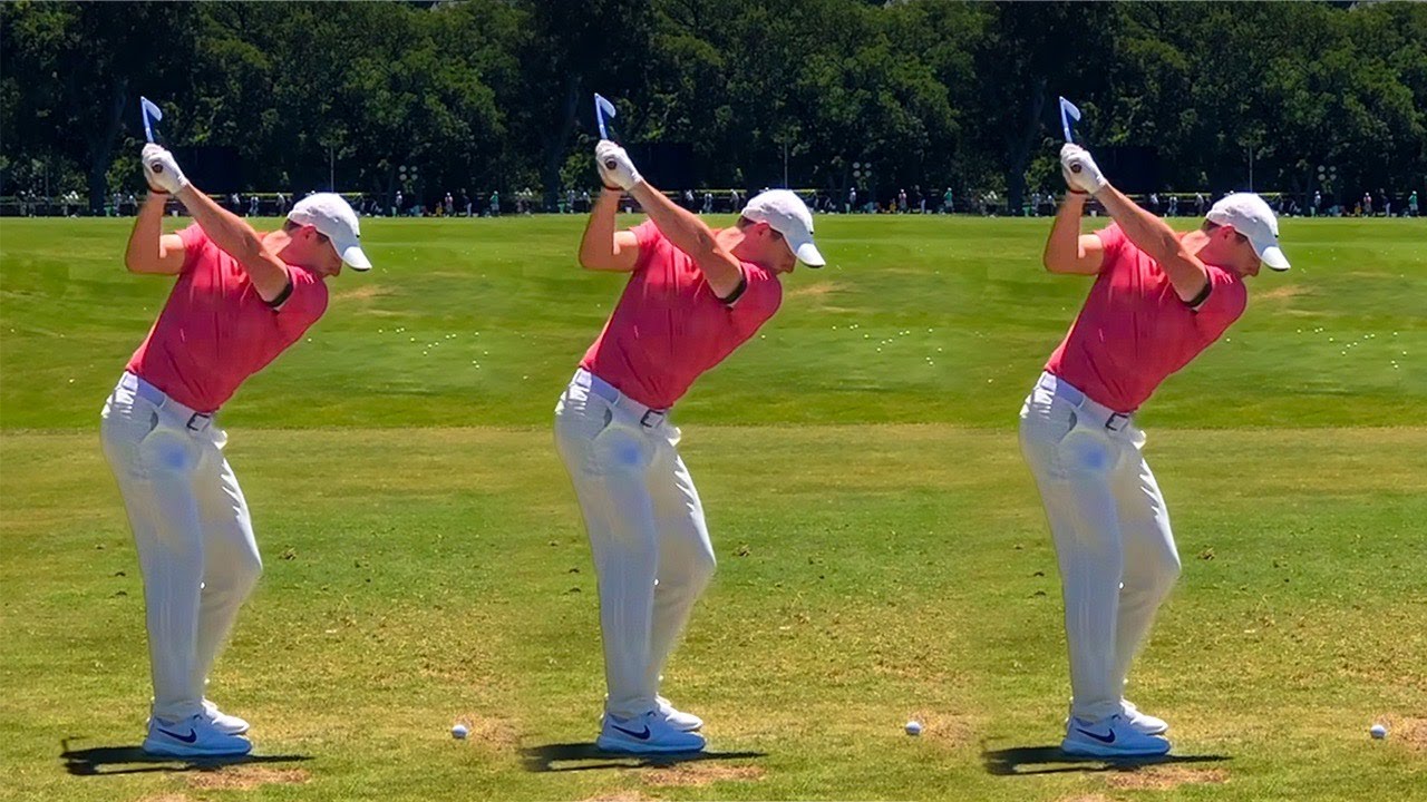 RORY MCILROY SLOW MOTION GOLF SWING 2025