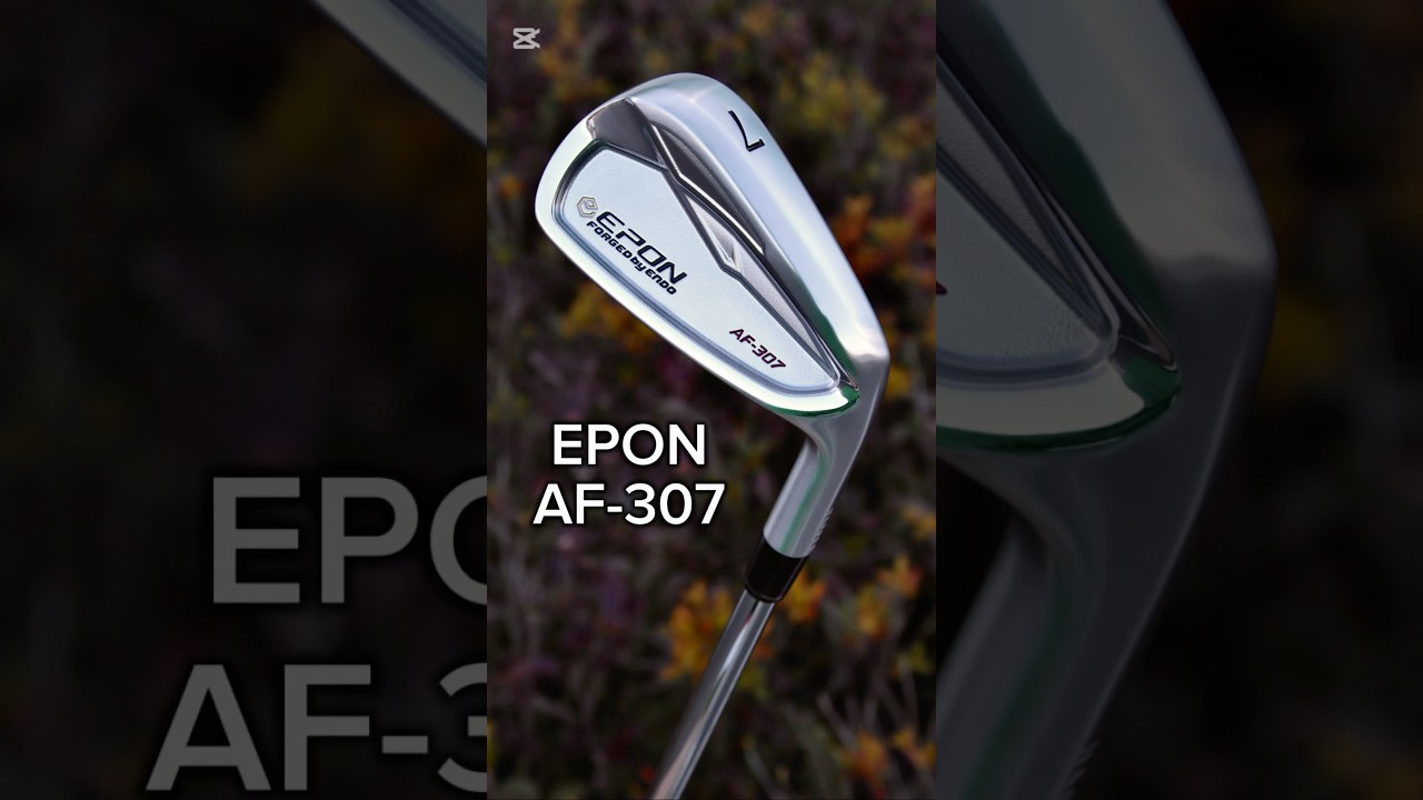 EPON AF-307アイアン登場！【エポン】#ゴルフ #ゴルフスイング #ゴルフレッスン #golf #shortvideo