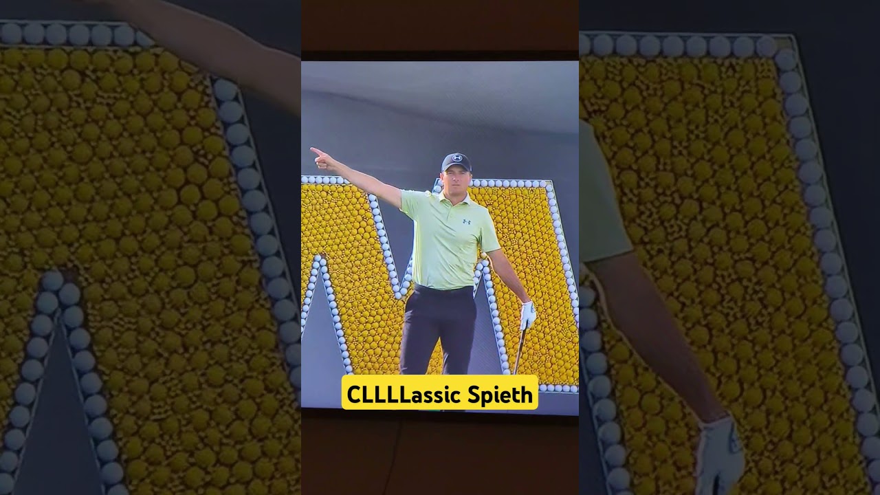 Jordan Spieth FORE RIGHT!! #golf #pgatour