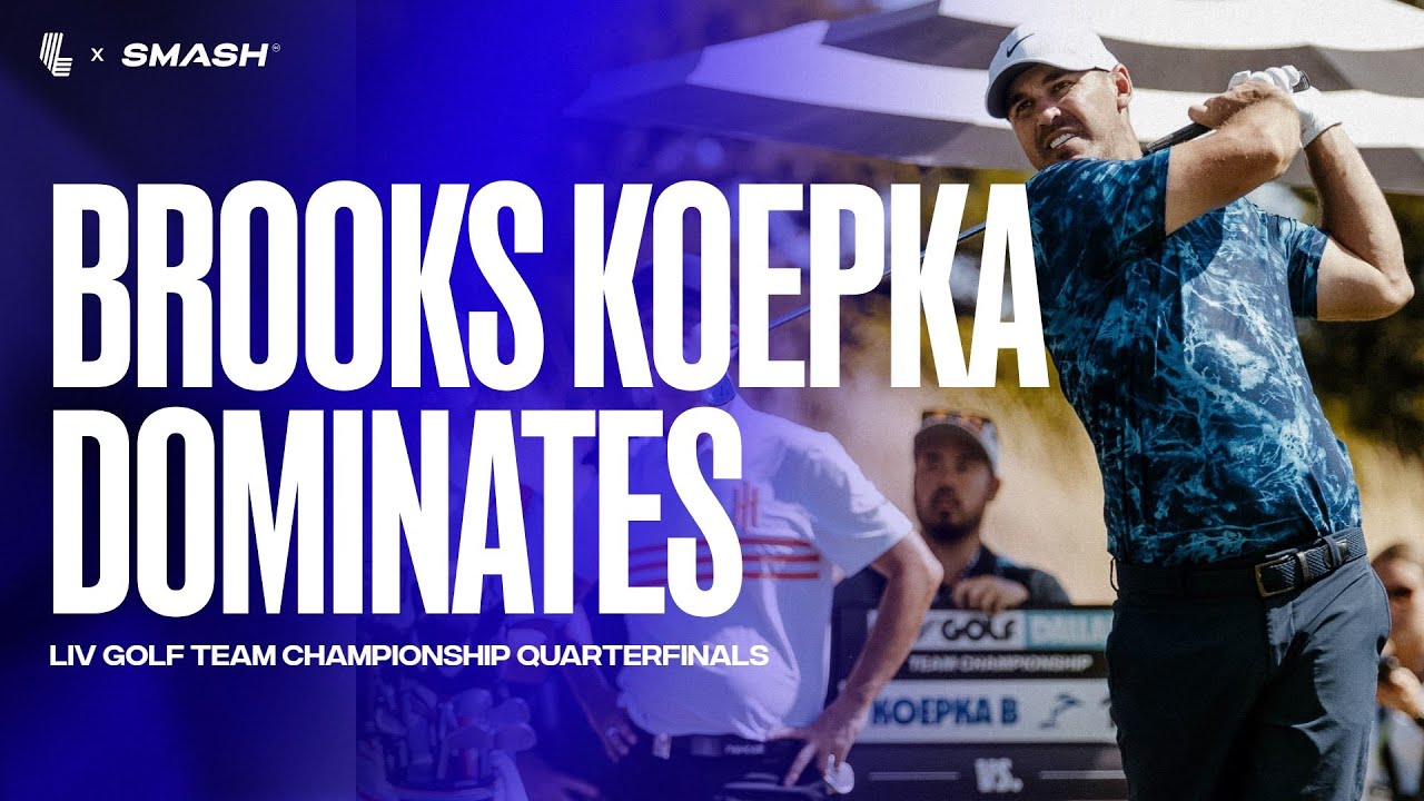 Brooks Koepka defeats Kevin Na 6&5 in Quarterfinals  | LIV Golf Team Championship Dallas