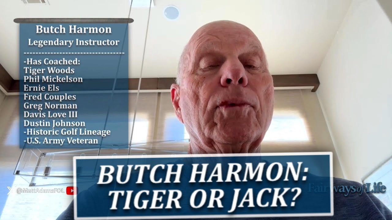 Tiger Woods or Jack Nicklaus? Butch Harmon Responds