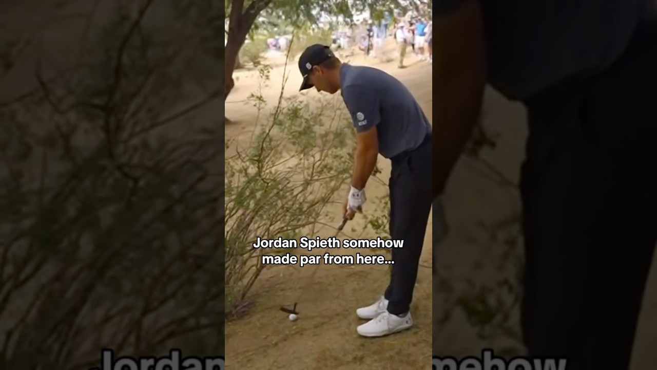 Jordan Spieth doing Jordan Spieth things