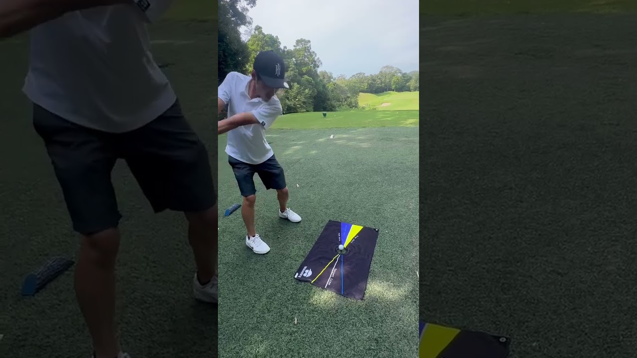 視覚のみでイメージ通りの球筋を打てる今治パスタオル #10yashow10 #森守洋 #ゴルフ #ゴルフスイング  #golfbra  #ゴルフ女子 #ゴルフレッスン