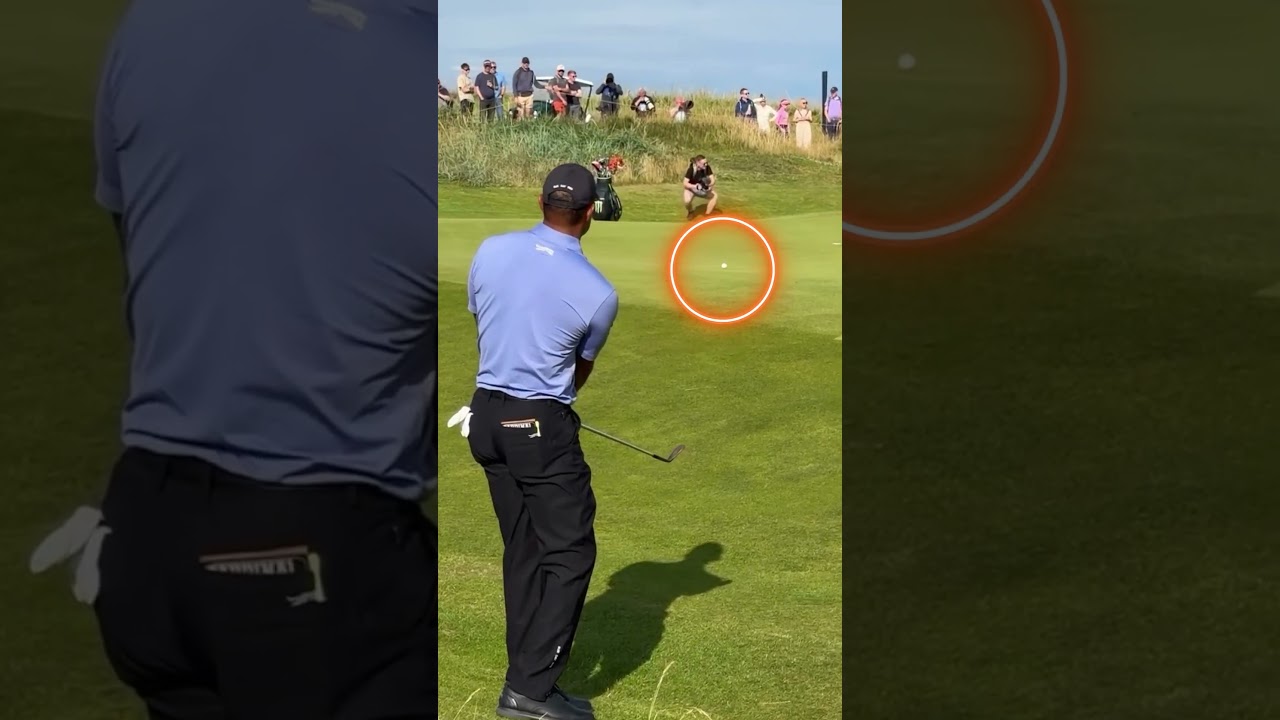 ウッズのバイラルアプローチショットを解説