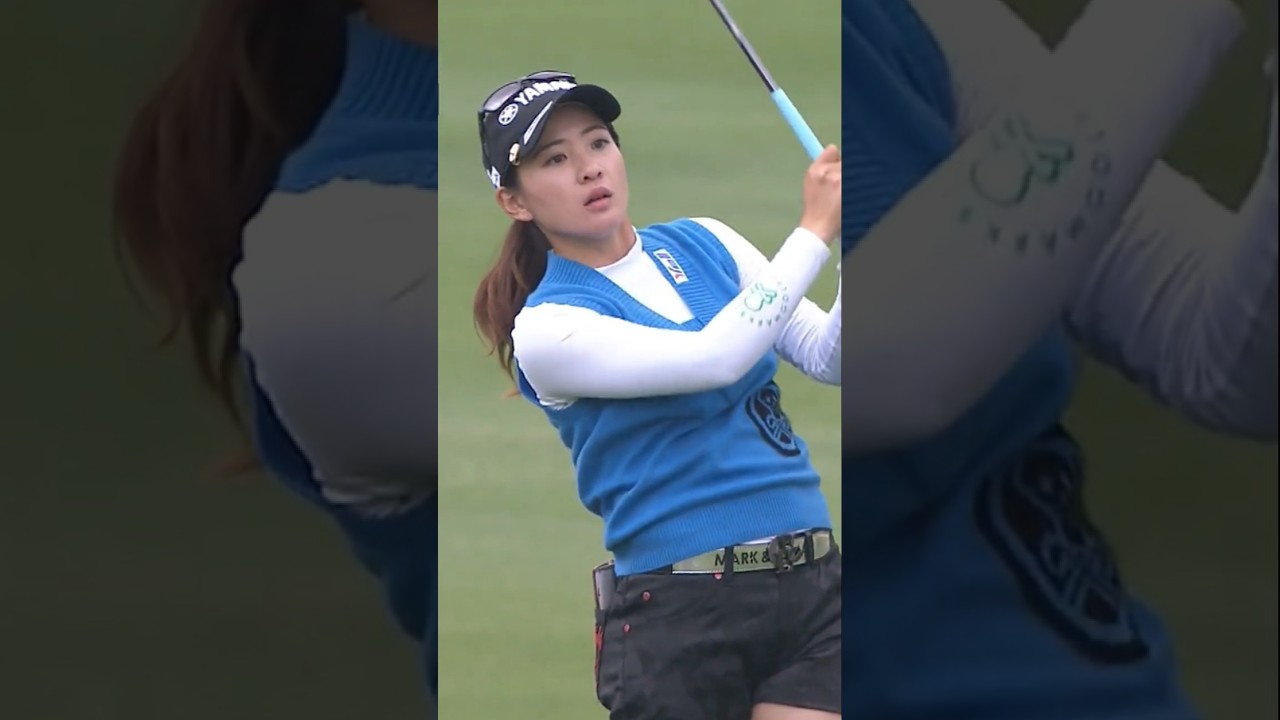 永井花奈 美しい女性 【女子プロゴルフ】#shorts