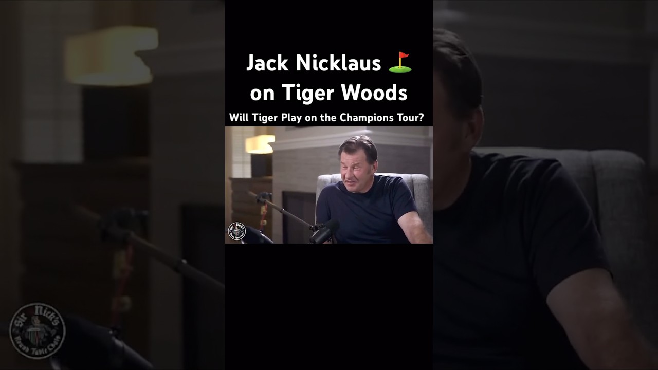Jack Nicklaus ⛳️ on Tiger Woods 🫨 #golf @sirnickfaldo