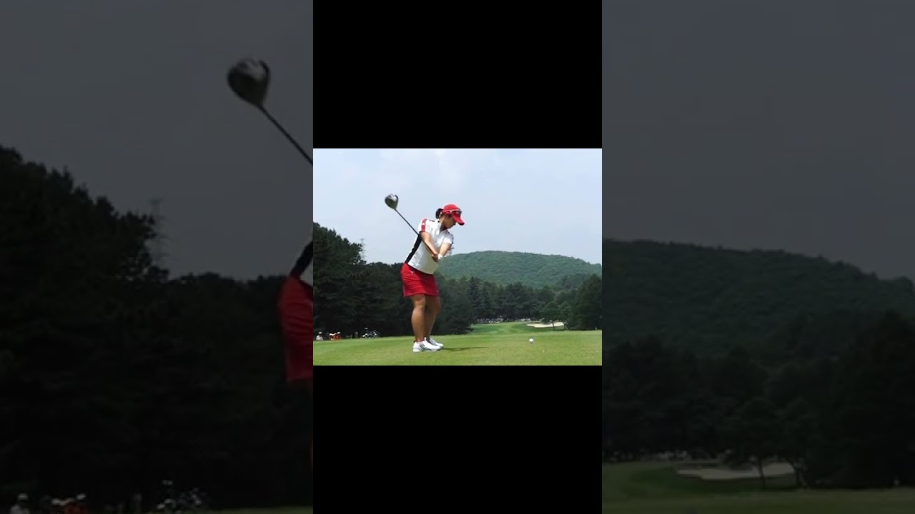 Shinobu Moromizato 諸見里しのぶ  #golf #スロー動画 #ゴルフ #スロー動画 #ゴルフ #ゴルフラウンド動画 #ゴルフラウンド動画 #golfswing #スローモーション